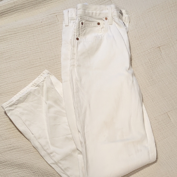Denim Forum White Jeans - Picture 4 of 5